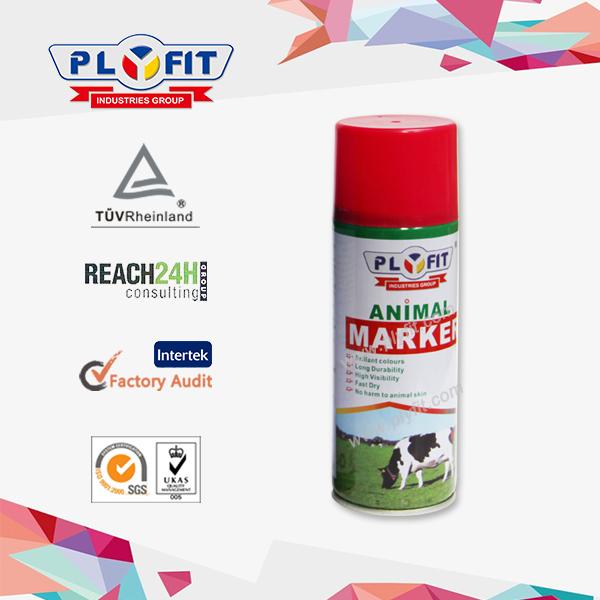 Peinture imperméable d'inscription de bétail, peinture de jet non toxique d'acrylique pour des Peinture imperméable d'inscription de bétail, peinture de jet non toxique d'acrylique pour des