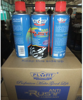 OEM personnalisé 450ML Spray anti-rouille lubrifiant Spray anti-rouille lubrifiant à l'huile
