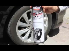 Nettoyeur de pneus mousseux