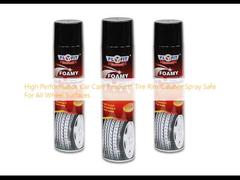Spray nettoyant pour jantes et pneus haute performance, sûr pour toutes les surfaces de roues