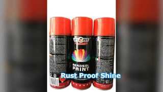 PLYFIT Peinture Antirouille en Spray Haute Brillance 400ml