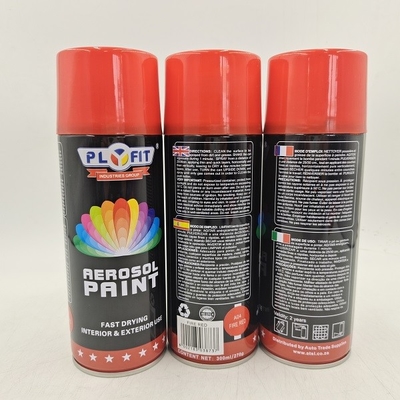 L'aérosol acrylique des véhicules à moteur de Plyfit pulvérisent des couleurs de la peinture 400ml 100 pour la sélection