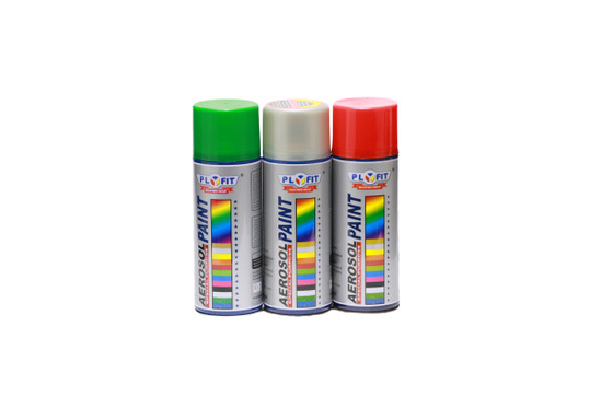 La peinture de jet d'aérosol de couleur 10oz avec des résines acryliques pigmente des dissolvants de remplisseurs