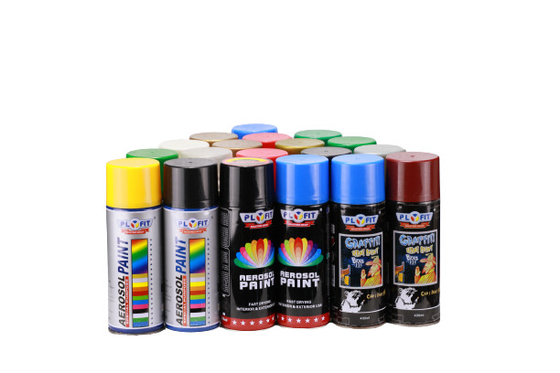 Colorez le jet acrylique d'aérosol peignent la peinture de jet de séchage rapide liquide de graffiti de voiture