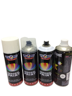 Le jet de voiture de PLYFIT 400ml peignent le certificat à haute brillance de séchage rapide non toxique d'OIN ROHS de PORTÉE