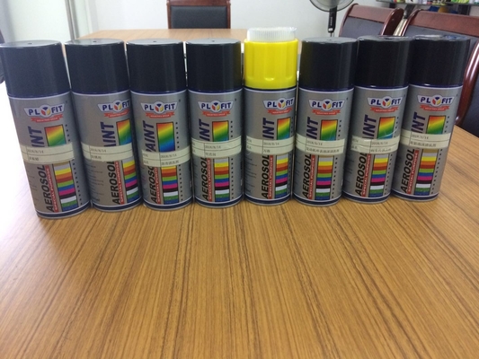 Peinture de jet acrylique métallique de graffiti d'aérosol de voiture/meubles du feu vif de la peinture de jet 450ml