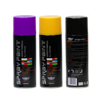 Peinture de jet acrylique d'aérosol de graffiti de Plyfit 400ml métallique pour des meubles de voiture