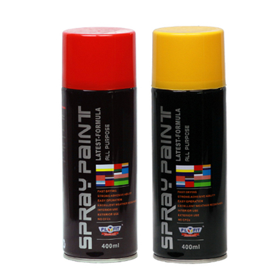 Peinture acrylique métallique d'aérosol de graffiti de la peinture de jet de meubles de voiture 400ML