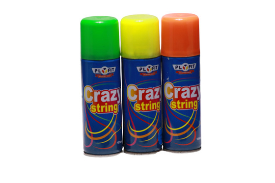 La partie folle de ficelle de ficelle idiote pulvérisent des couleurs fluorescentes que le matériel Tinplace de résine peut