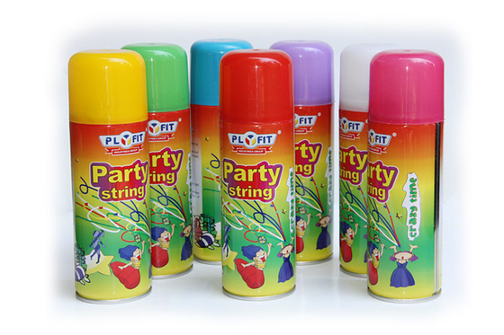 Les boîtes métalliques folles idiotes de jet de ficelle de PLYFIT ont mélangé des couleurs pour des décorations de Noël