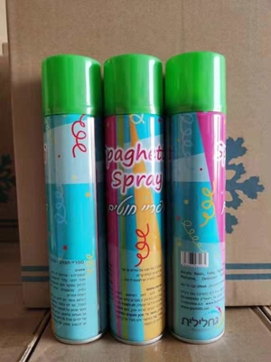 La ficelle idiote de fête d'anniversaire pulvérisent des 6 couleurs écologiques non inflammables pour la décoration