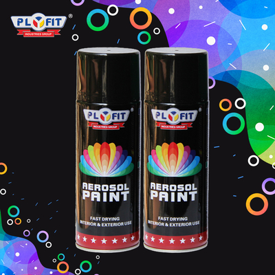Peinture de jet de résine acrylique de fer-blanc en métal pour le verre de plastique en bois de voiture