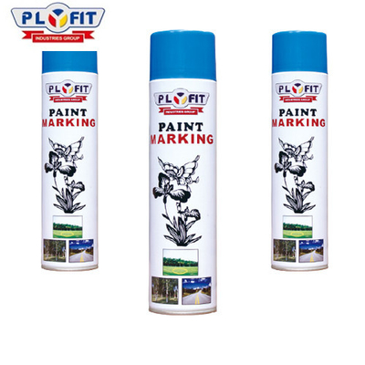 La ligne inscription de Plyfit 750ml pulvérisent la peinture 100% la résine qu'acrylique a basé la peinture de marquage routier