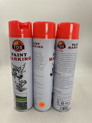 Le jet adapté aux besoins du client de l'aérosol 650ml peignent la ligne rapide peinture de clip D d'inscription