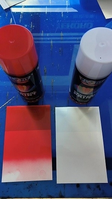 Forme liquide acrylique de la peinture de jet d'aérosol 400ml sèche rapidement avec le dissolvant de DME