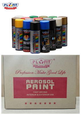 Peinture à pulvérisation industrielle en aérosol acrylique revêtement murale en métal Graffiti Peinture à pulvérisation automobile