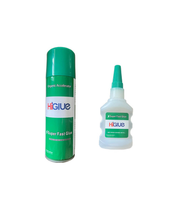 MDF Kit Activateur Cyanoacrylate Super Colle collante instantanée Spray collage adhésif