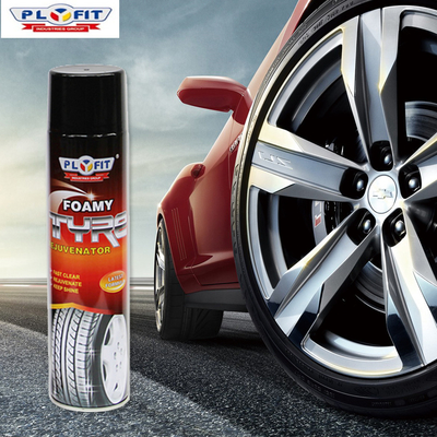 Plyfit 750 ml nettoyant de pneus mousseux pour voiture et vélo boîte Taille 65*240mm soins professionnels de voiture