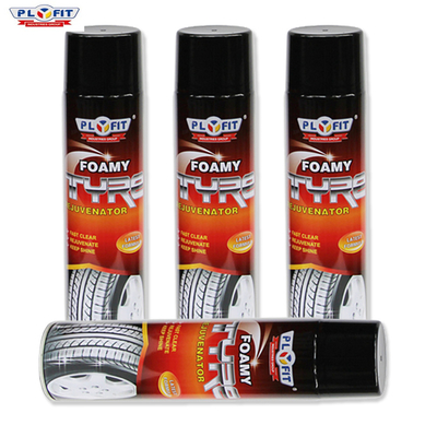 650 ml de polissage de pneus de voiture en mousse de protection contre les pulvérisations