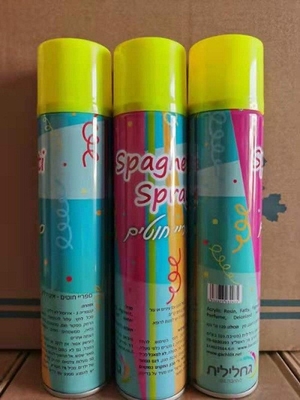 Spray écologique pour les fêtes, coloré et inoffensif pour les fêtes