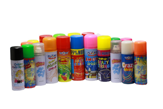 Joker ruban de couleur de la fête de la neige aérosol Spray pour toutes sortes de fêtes et festivals