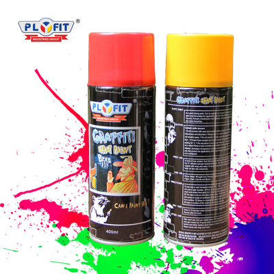250 ml/400 ml Peinture aérosol à pulvérisation durable en couleur bleue OEM Idéal pour l' intérieur et l' extérieur