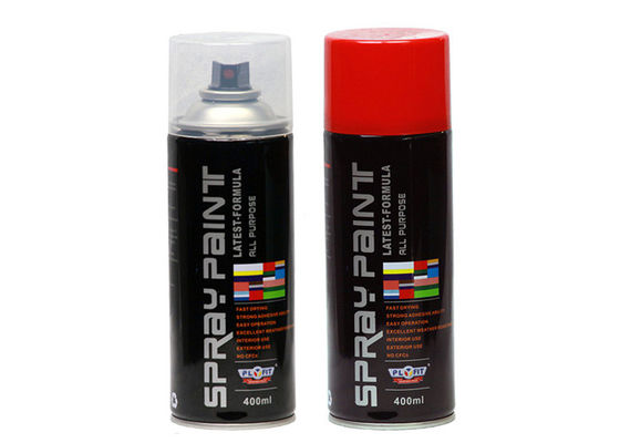 Peinture à pulvérisation d'aérosol à séchage rapide pour bois, métal et plastique Des centaines de couleurs Unité Taille 65*158mm Volume 400 ou 450ml