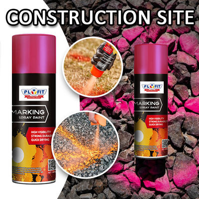 Peinture anti-inflammable à haute température résistante aux mines à marquage à l'aérosol pour l'exploitation minière souterraine