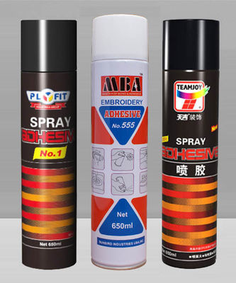 Colle imperméable adhésive du silicone 650ml de jet de textile