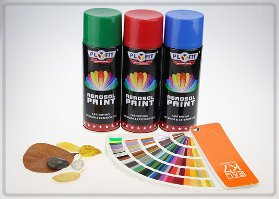 Le feu vif pulvérisant la peinture de jet métallique d'aérosol de peinture pour le graffiti Chrome