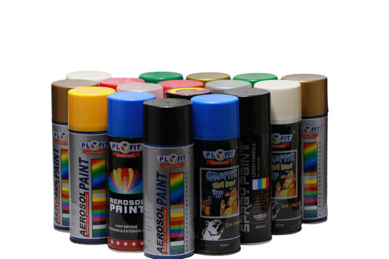 Le jet acrylique universel de l'aérosol 400ML peignent le certificat de GV de RoHS