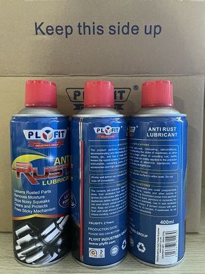 Rouille des produits 400ml d'entretien automobile de la PORTÉE MSDS anti lubrifiant le jet