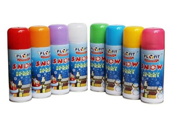 Carnaval de Noël, faux spray de neige, célébration de mariage, fête blanche, mousse de neige.