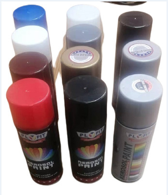 Peinture de jet acrylique imperméable sûre de la voiture 400ml d'enfant multicolore
