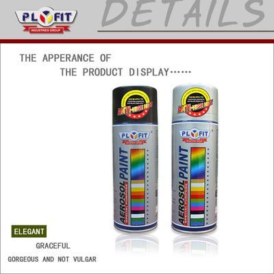 peinture de jet métallique d'aérosol de 400ml 300ml pour le verre en bois en métal