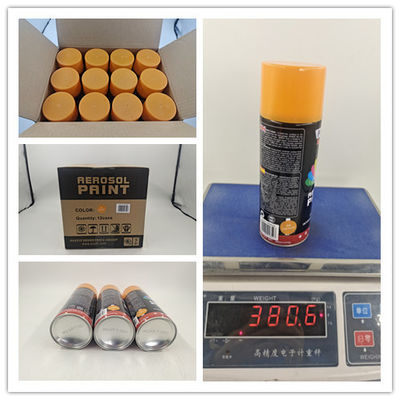 couleur rapide d'espace libre de jet de laque du séchage 400ml 60 minutes dur de sèche