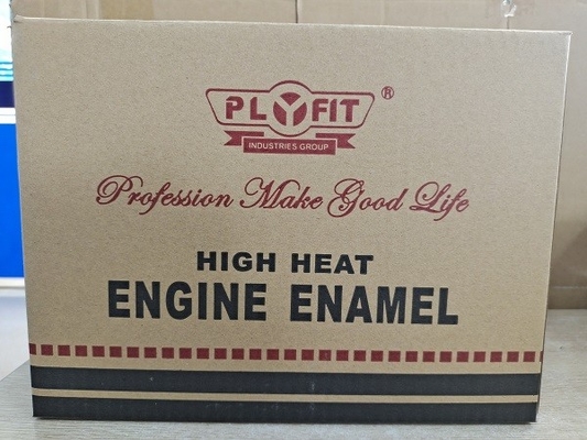 Le jet d'émail de moteur thermique de feu vif peignent le bleu royal TUV de 400ml PLYFIT