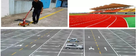 Ligne OEM de séchage rapide de PLYFIT de couleur jaune de peinture de jet d'inscription